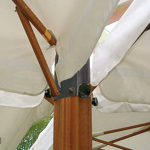 Ombrello rettangolare braccio laterale 3,5x7m Alu Double Scolaro SCOLARO